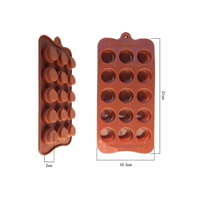 Layer Cylinder Bottle Caps Shaped Fondant Cake Chocolate Pan Candy Soap ...