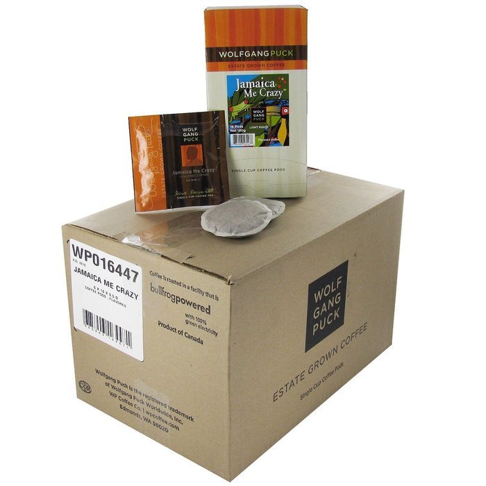 Wolfgang Puck Coffee, French Vanilla Flavored, 9.5 Gram Pods-18-Count (Pack of 3) N5