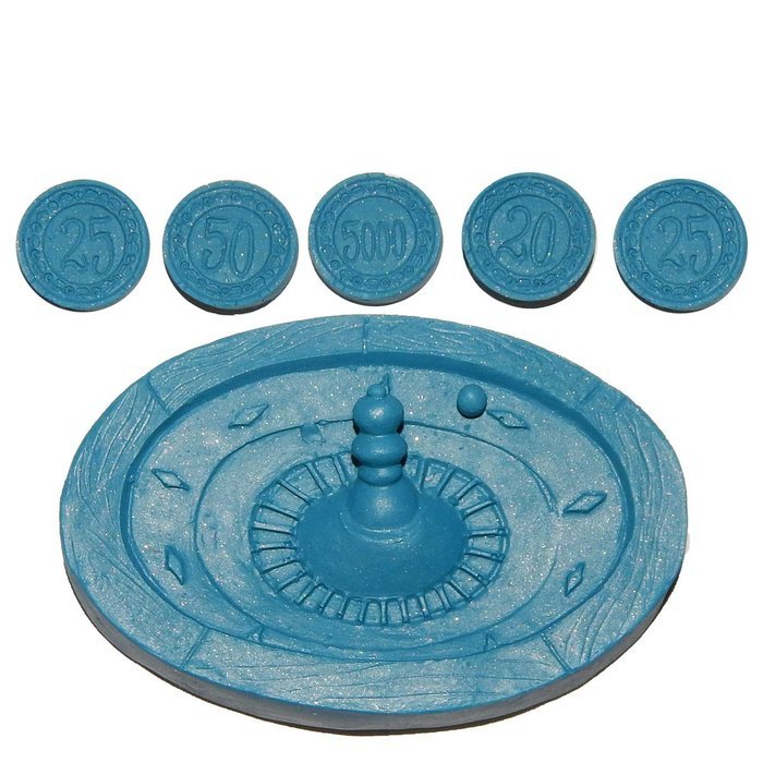 Silicone Molds Wheel of Fortune Cake Decorating Gumpaste Supply M4466 By Ok Molds N2