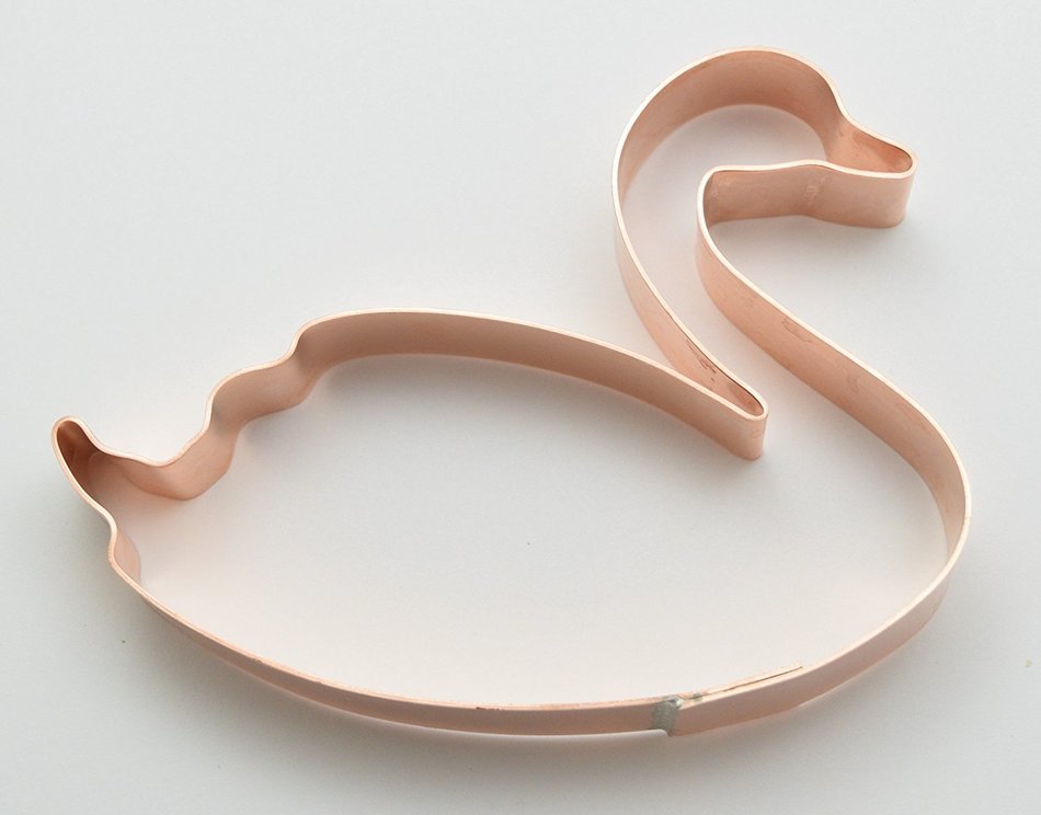 Simple Swimming Swan Cookie Cutter