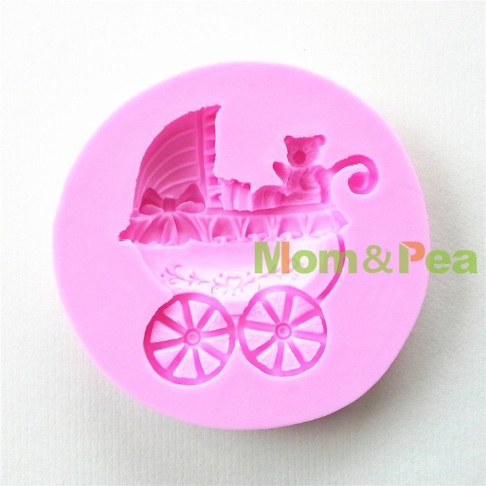Mom&pea 0662 Flowers Shaped Silicone Mould for Fondant Cake Sugar Paste Cake Decoration 3d Cake Toppers Mold 6.5... N3