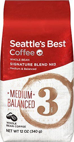 Seattle's Best Level 3 Whole Bean Coffee, 12 Ounce, 6 Count