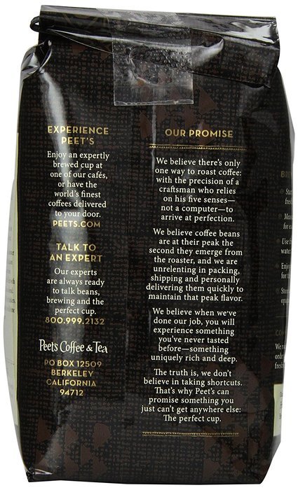 Peet's Ground Coffee, Major Dickason's, 12-Ounce