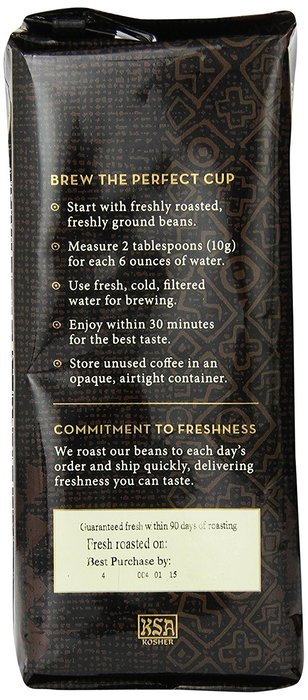 Peet's Ground Coffee, Major Dickason's, 12-Ounce N26