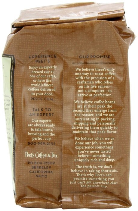 Peet's Ground Coffee, Major Dickason's, 12-Ounce N35