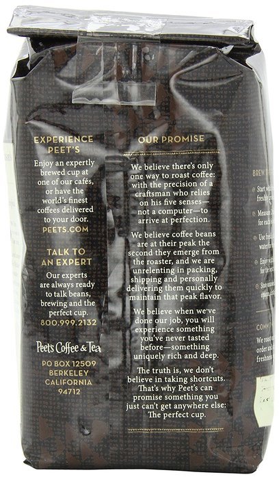 Peet's Ground Coffee, Major Dickason's, 12-Ounce N38