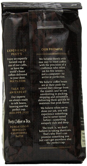 Peet's Ground Coffee, Major Dickason's, 12-Ounce N48