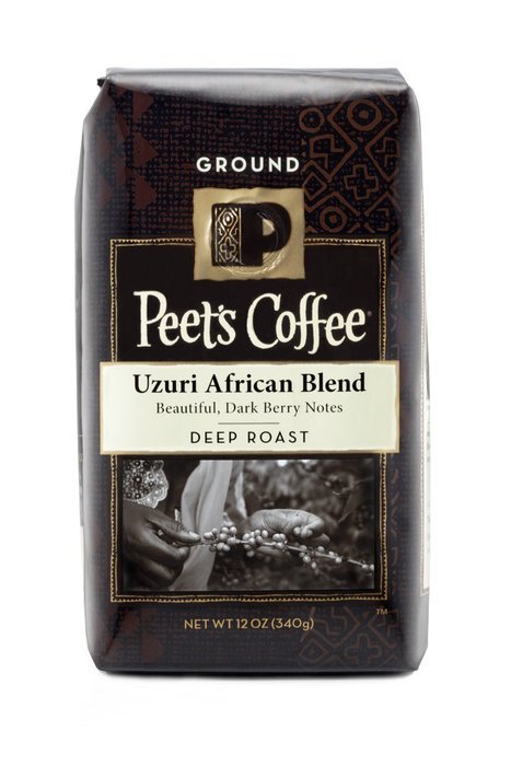 Peet's Ground Coffee, Major Dickason's, 12-Ounce N67