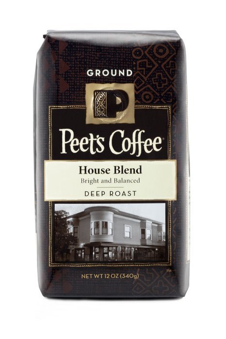 Peet's Ground Coffee, Major Dickason's, 12-Ounce N81