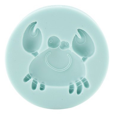 2 Moules à Savon Ou Plâtre Décoratifs Ronds Crabe Moldcreations - Modèle 4643, Fabriqué Aux USA