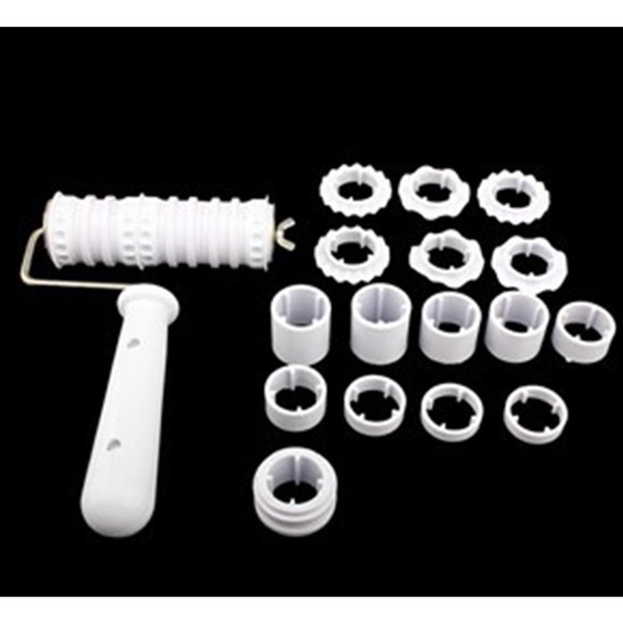 Fondant Ribbon Cutter/Embosser Roller for Cake Decorating kitchen accessories