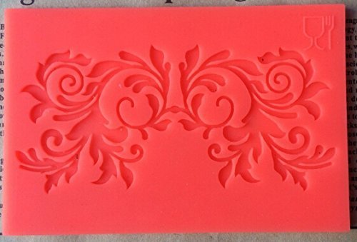 HSE 1piece 3d silicone cake mold,soap mold,cake decoration fondant mold Symmetrical leaves
