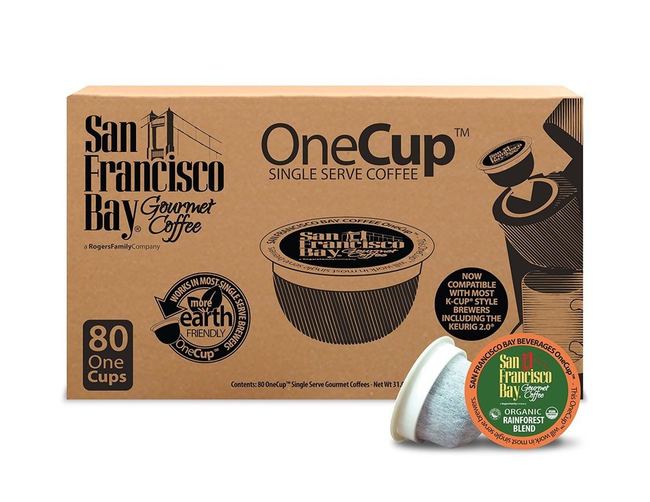 San Francisco Bay OneCup, French Roast, 80 Single Serve Coffees N22