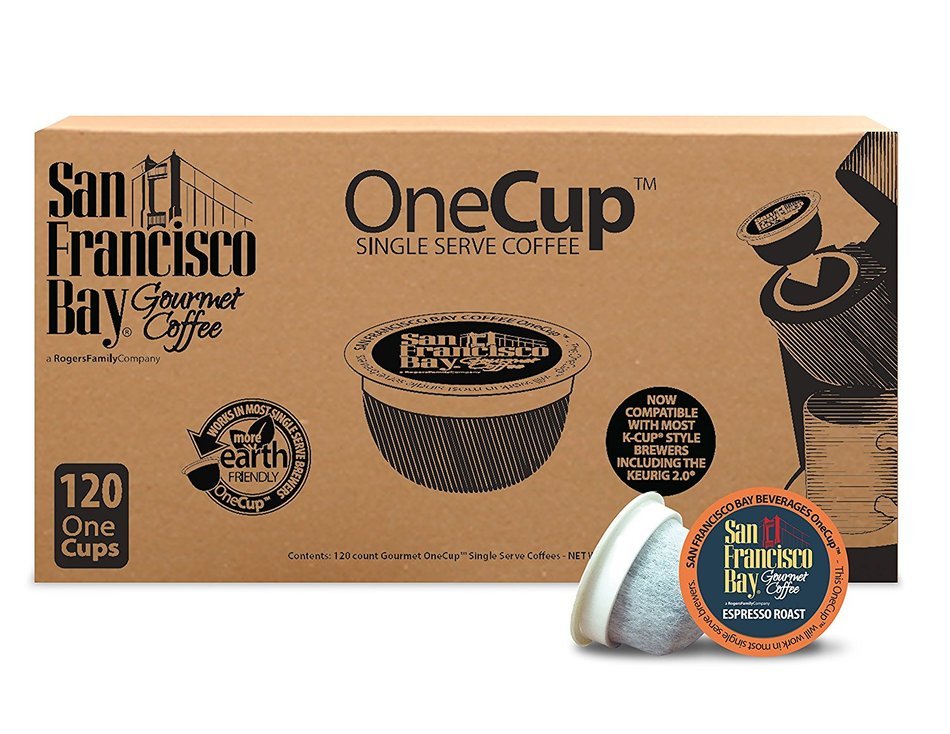 San Francisco Bay OneCup, French Roast, 80 Single Serve Coffees N34