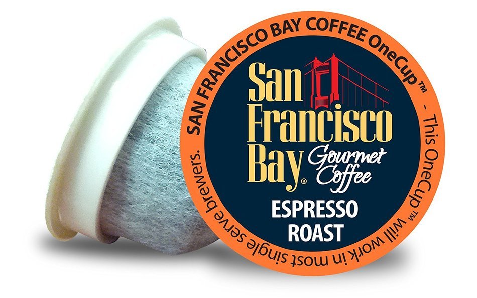 San Francisco Bay OneCup, French Roast, 80 Single Serve Coffees N35