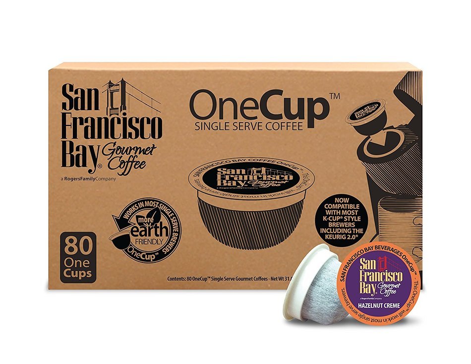 San Francisco Bay OneCup, French Roast, 80 Single Serve Coffees N45