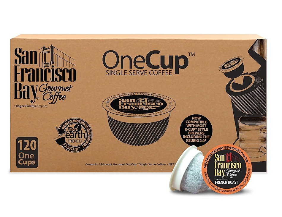 San Francisco Bay OneCup, French Roast, 80 Single Serve Coffees N49