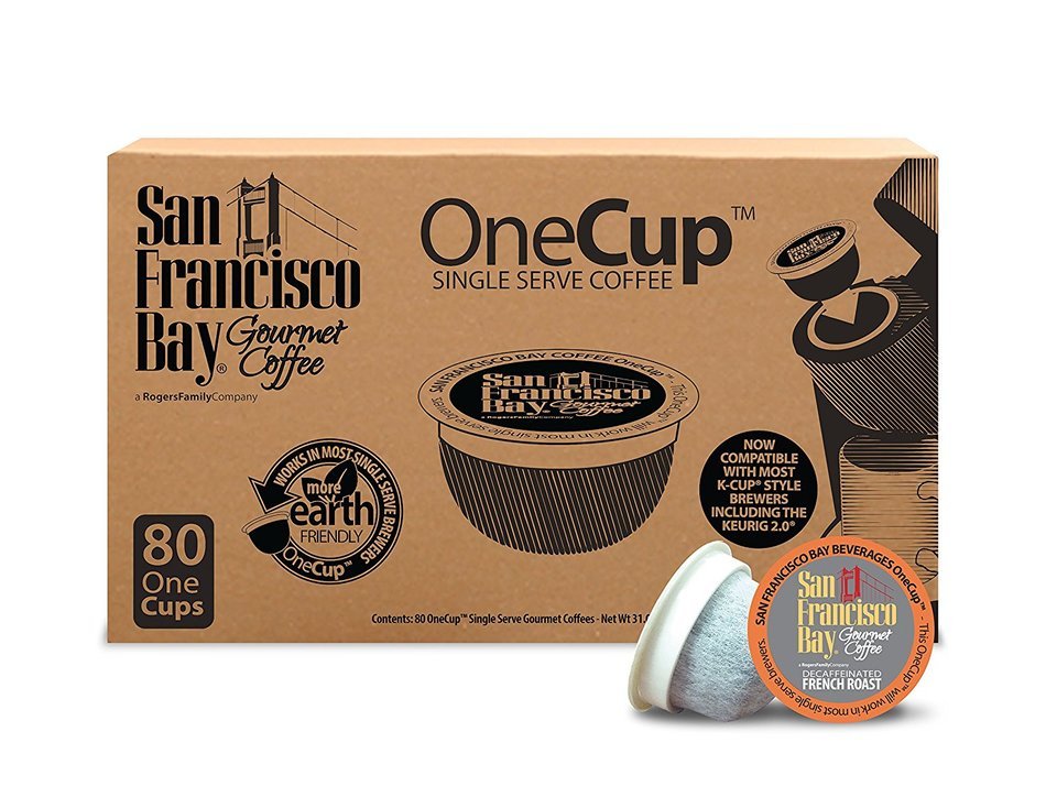 San Francisco Bay OneCup, French Roast, 80 Single Serve Coffees N66