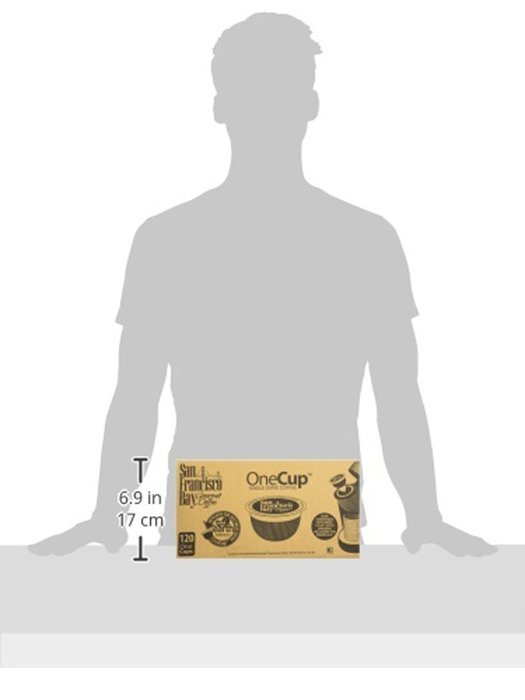 San Francisco Bay OneCup, French Roast, 80 Single Serve Coffees N69
