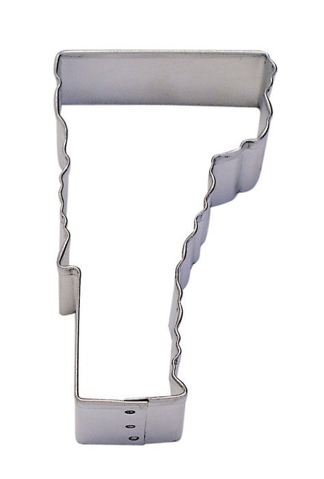 R&M Vermont State Cookie Cutter in Durable, Economical, Tinplated Steel