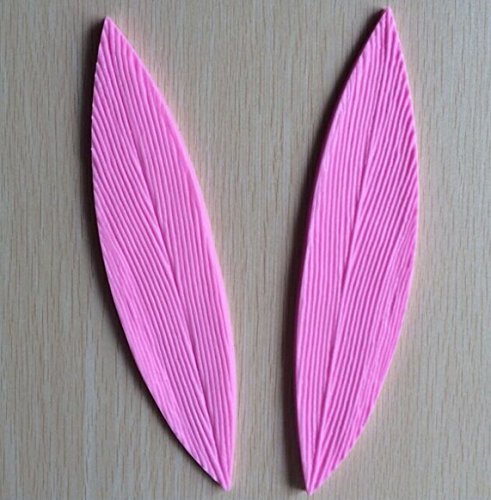 HSE Long Leaf Shaped Silicone Mold Cake Decoration Fondant Cake 3D Food Grade Silicone Mould
