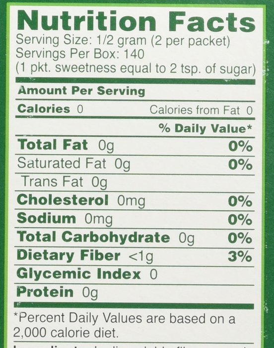 Sweetleaf Stevia 70 Piece Sweetener, 2.5 Ounce(pack of 3) N3