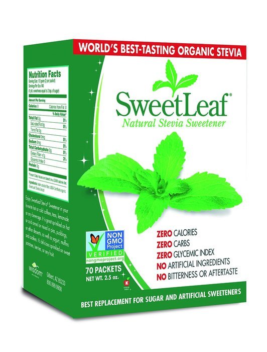Sweetleaf Stevia 70 Piece Sweetener, 2.5 Ounce(pack of 3) N10
