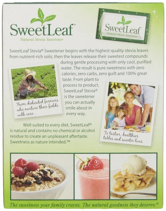 Sweetleaf Stevia 70 Piece Sweetener, 2.5 Ounce(pack of 3) N12