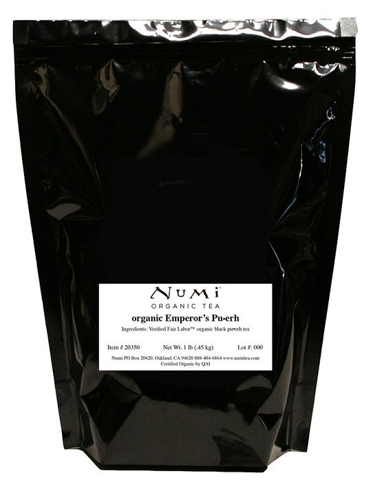 Numi Organic Tea Gunpowder Green, Loose Leaf Tea, 16 Ounce Bulk Pouch N11