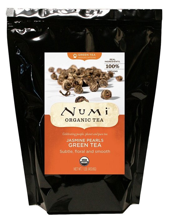 Numi Organic Tea Gunpowder Green, Loose Leaf Tea, 16 Ounce Bulk Pouch N37