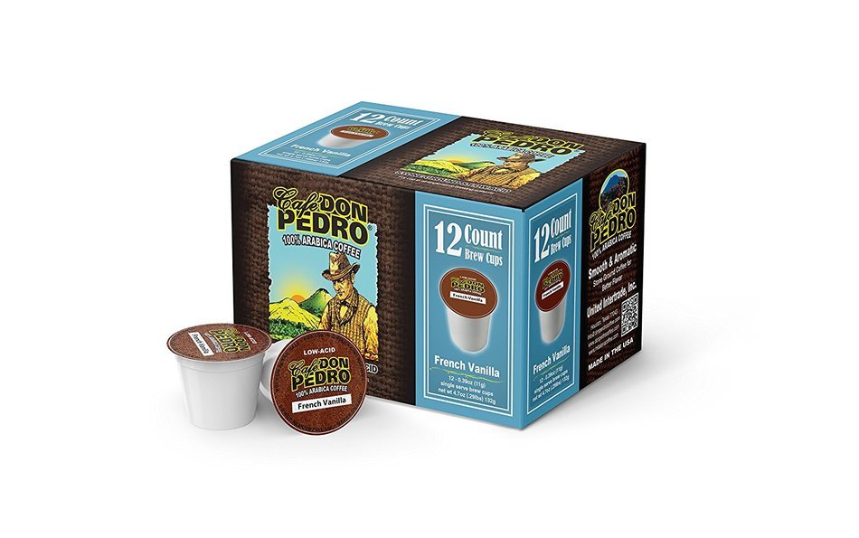 Cafe Don Pedro Variety 72 Count Kcup Low-Acid Coffee N5