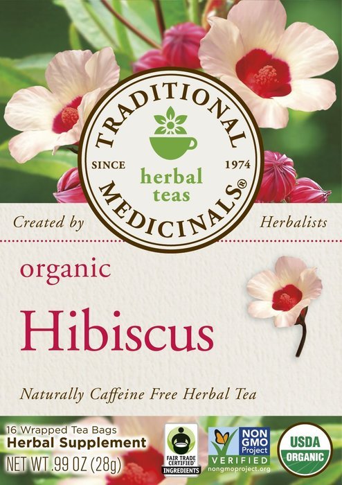 Traditional Medicinals Organic Hibiscus Tea, 16 Tea Bags N2