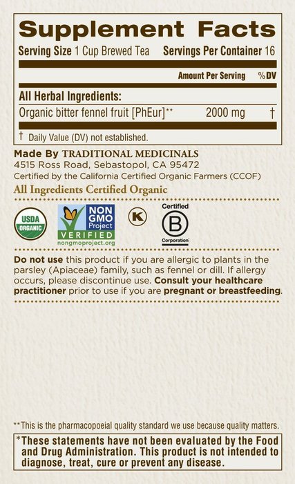 Traditional Medicinals Organic Hibiscus Tea, 16 Tea Bags N21