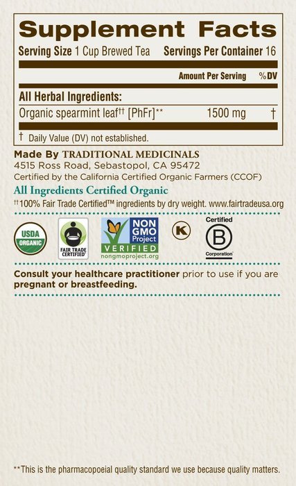 Traditional Medicinals Organic Hibiscus Tea, 16 Tea Bags N37