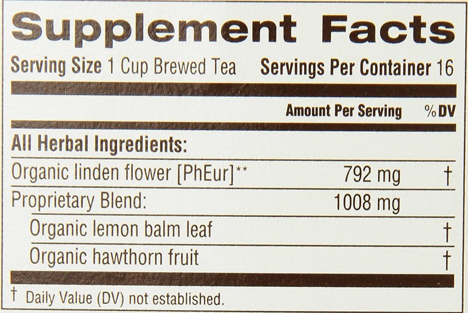 Traditional Medicinals Organic Hibiscus Tea, 16 Tea Bags N73