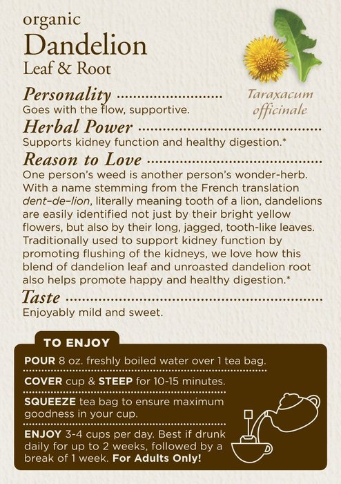 Traditional Medicinals Organic Hibiscus Tea, 16 Tea Bags N134