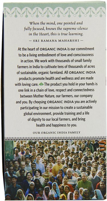 Organic India Tulsi, Original, 18-Count Boxes (Pack of 2) N6