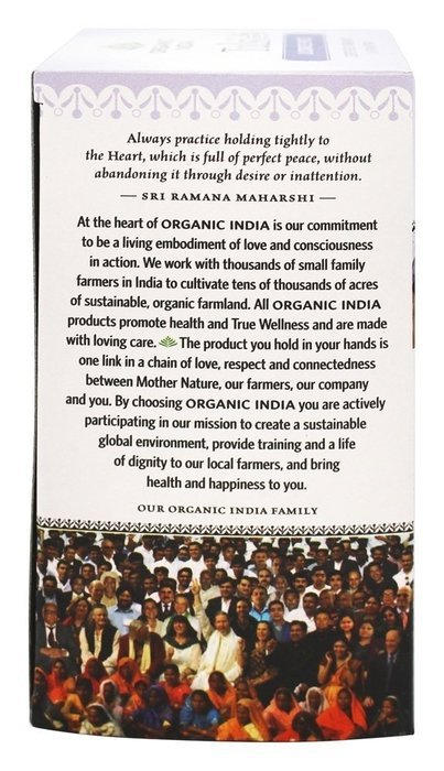 Organic India Tulsi, Original, 18-Count Boxes (Pack of 2) N16