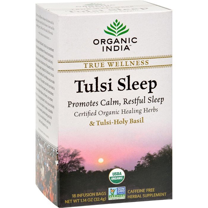 Organic India Tulsi, Original, 18-Count Boxes (Pack of 2) N17