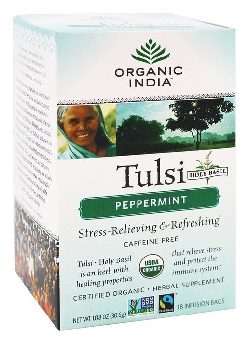 Organic India Tulsi, Original, 18-Count Boxes (Pack of 2) N42