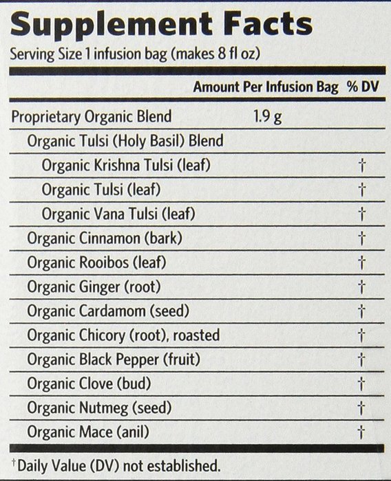 Organic India Tulsi, Original, 18-Count Boxes (Pack of 2) N53