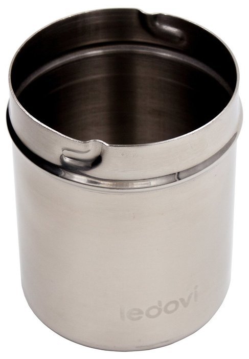 ledovi 4 Ounce Premium Stainless Steel Sugar Shaker with Lid - Professional Results with Minimum Effort N2