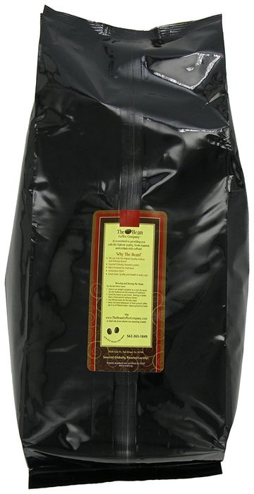 The Bean Coffee Company, Le Bean (Dark French Roast) Ground Coffee, Decaffeinated, 5-Pound Bags N2