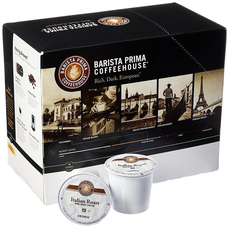 Barista Prima Coffeehouse Italian Roast K-Cups 96ct N2