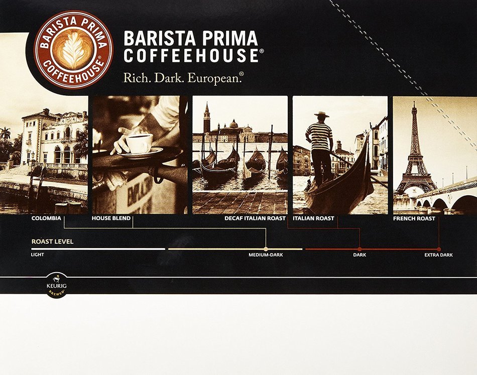 Barista Prima Coffeehouse Italian Roast K-Cups 96ct N3