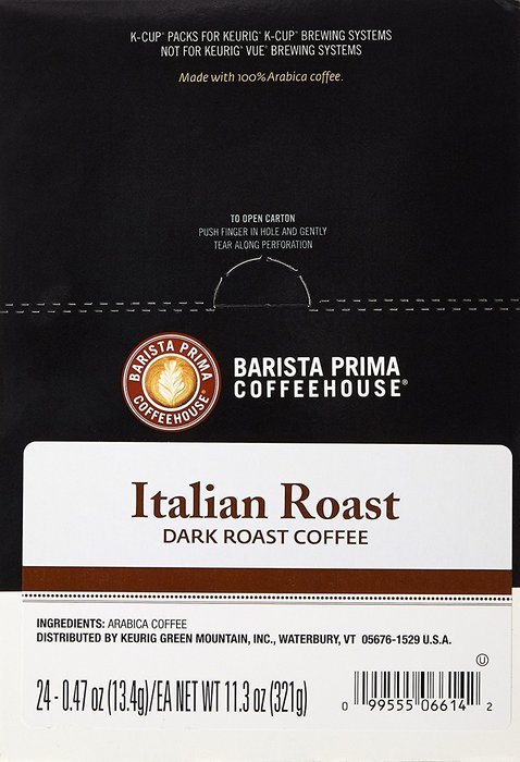 Barista Prima Coffeehouse Italian Roast K-Cups 96ct N4