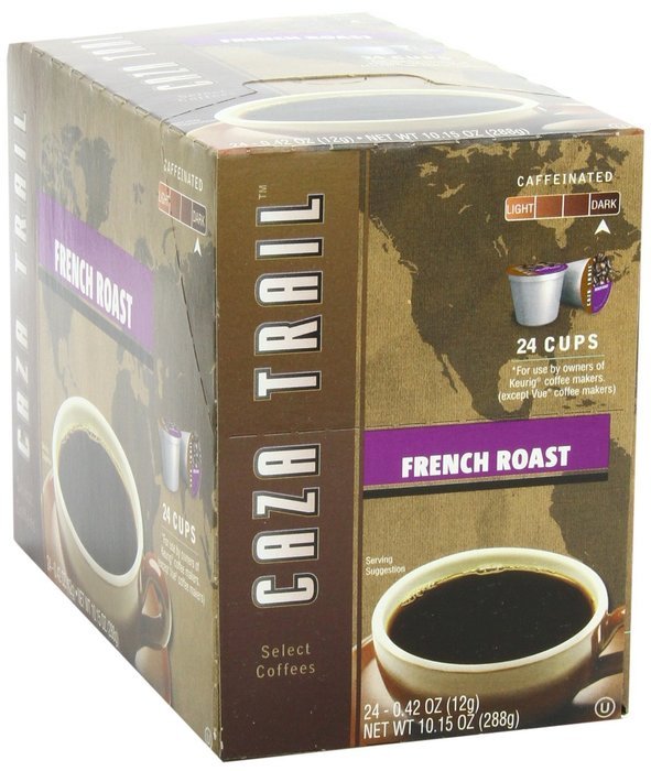 Caza Trail Coffee, Decaf Breakfast Blend, 24 Single Serve Cups N12