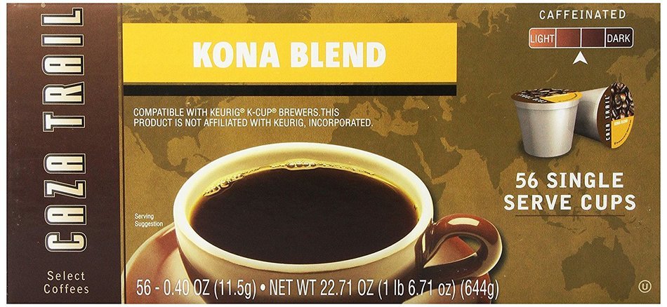 Caza Trail Coffee, Decaf Breakfast Blend, 24 Single Serve Cups N23