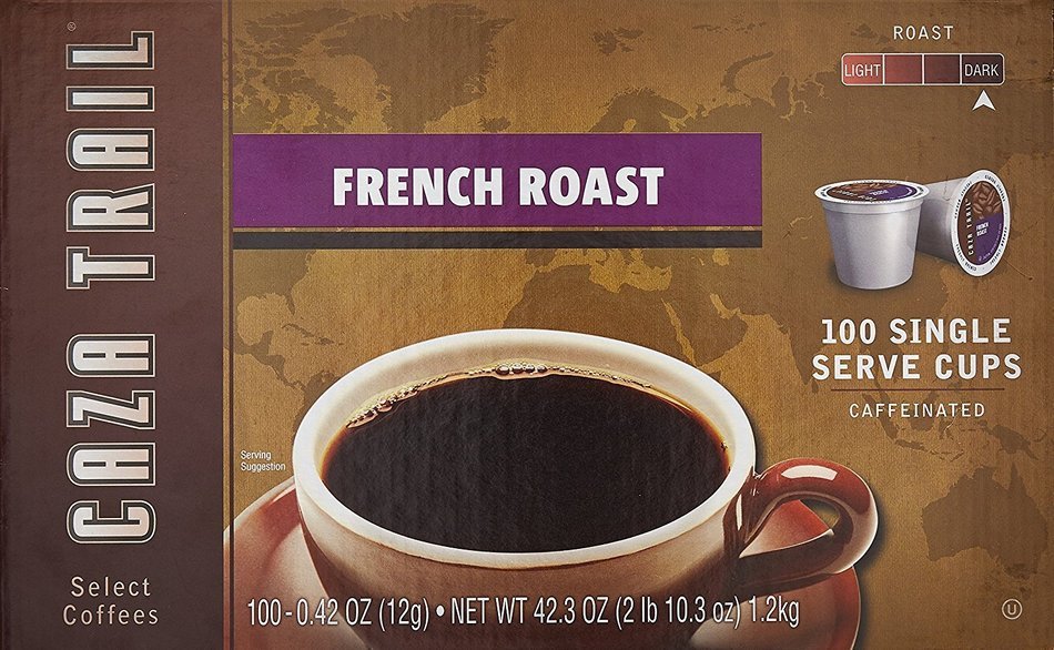 Caza Trail Coffee, Decaf Breakfast Blend, 24 Single Serve Cups N37