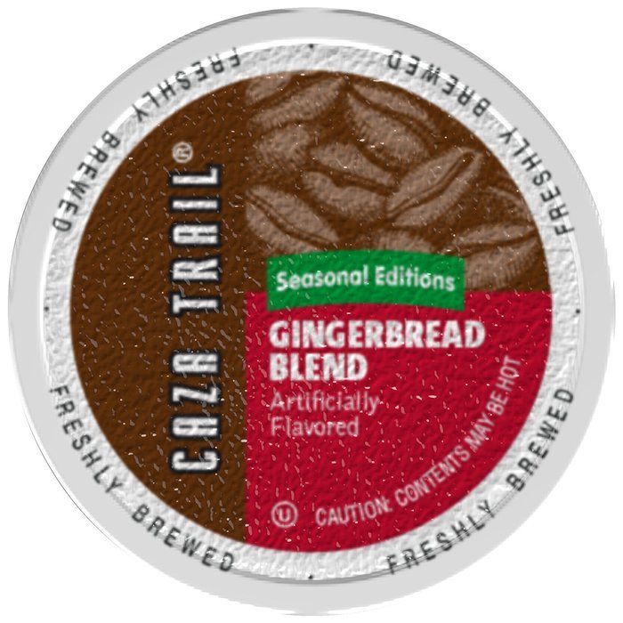 Caza Trail Coffee, Decaf Breakfast Blend, 24 Single Serve Cups N50